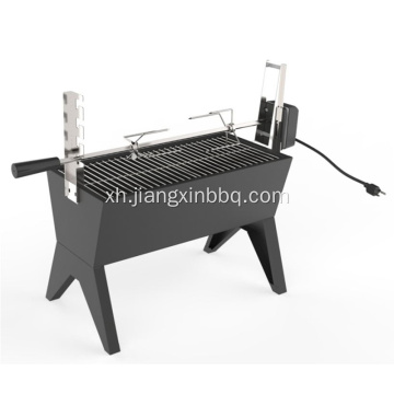 I-intshi engama-35 ye-Charcoal Spit Roaster yaNgaphandle